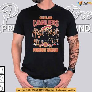 Cleveland Cavaliers Shirt 2025 Signatures and Perfect Season Honors 2