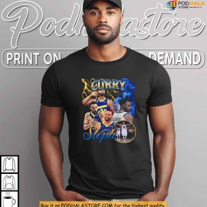 Curry Shirt With Lightning Graphic Golden State Legend Basketball Tribute 3