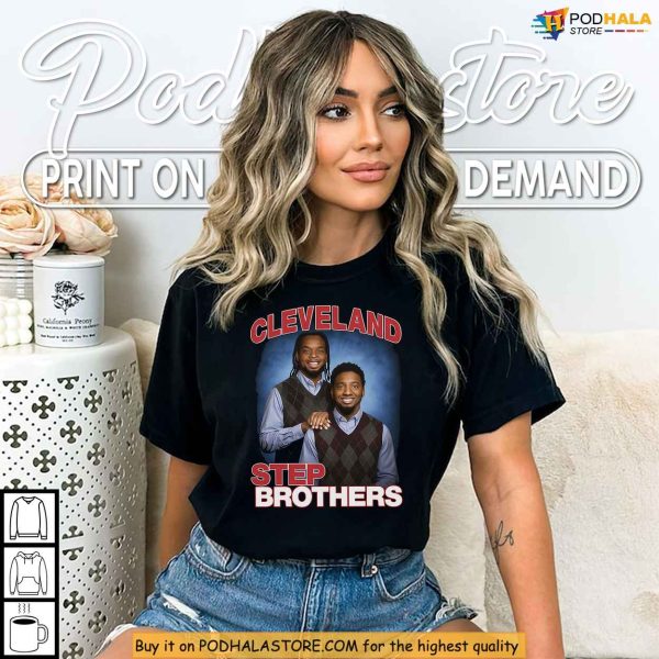 Donovan Mitchell Darius Garland Shirt, Cleveland Step Brothers Meme Design