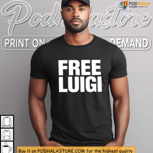 Free Luigi Shirt Parody Design That Captures Gamer Rebellion 2