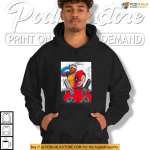 Funny Basketball Shirt, Deadpool Meets Curry And GP2 In Warriors Style