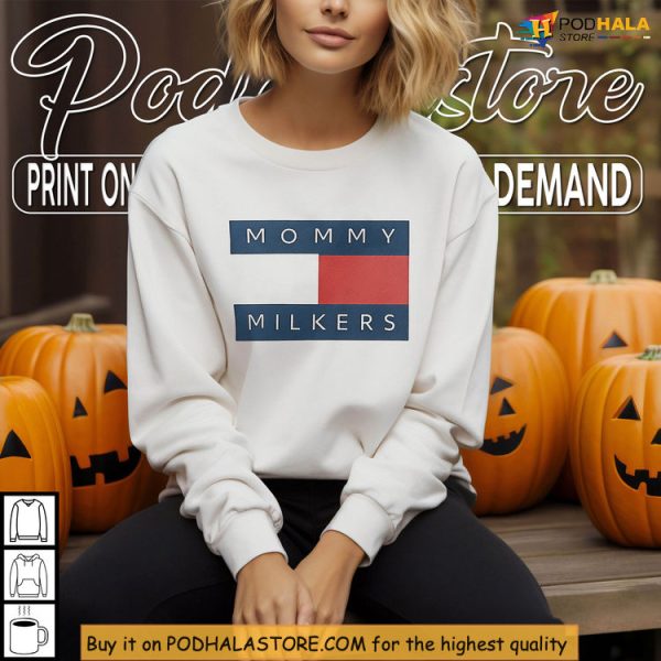Funny Mommy Milkers Shirt With Iconic Bold Meme Culture Reference