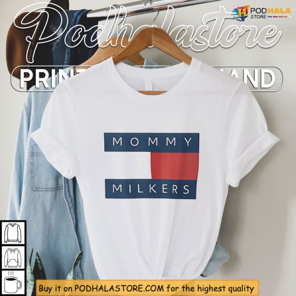 Funny Mommy Milkers Shirt With Iconic Bold Meme Culture Reference