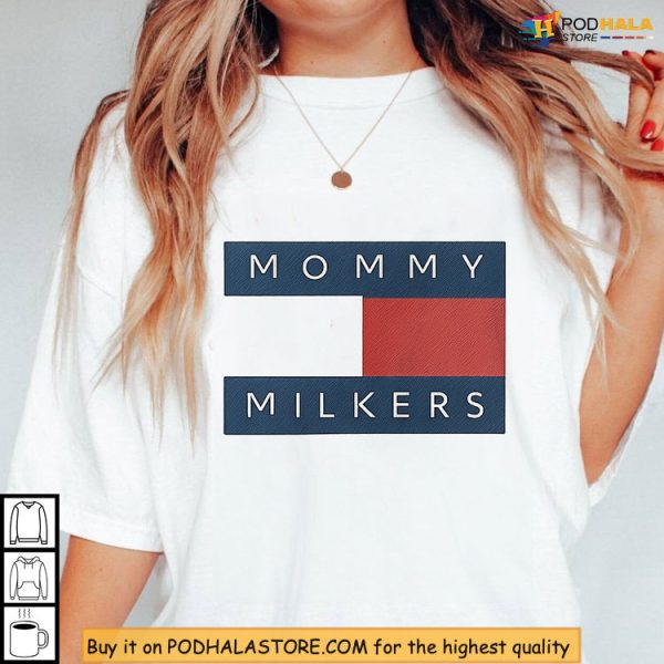 Funny Mommy Milkers Shirt With Iconic Bold Meme Culture Reference