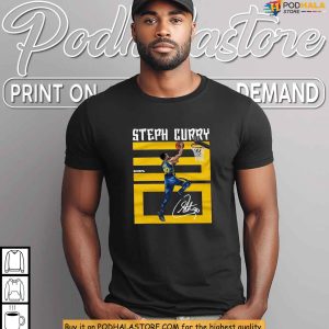 Golden State Playoff Hype Shirt Featuring Curry Retro Jersey Design 3