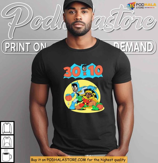 Golden State Superhero Shirt Cartoon Duo Inspired by Warriors Backcourt