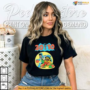 Golden State Superhero Shirt Cartoon Duo Inspired by Warriors Backcourt 2