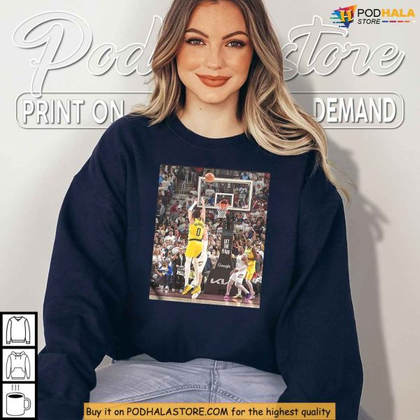 Haliburton Shirt From Playoff Masterpiece, Basketball’s Coldest Moment Captured