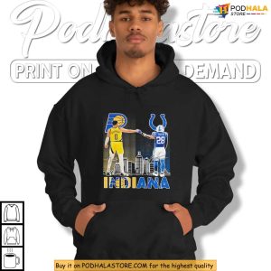 Haliburton and Taylor Indiana Pride Shirt Basketball and Football Crossover 2