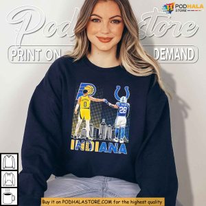 Haliburton and Taylor Indiana Pride Shirt Basketball and Football Crossover 3
