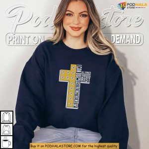 Indiana Pacers Shirt With Christ Quote For Basketball Faith Fans