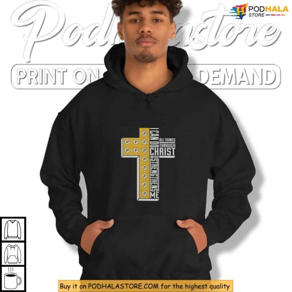 Indiana Pacers Shirt With Christ Quote For Basketball Faith Fans