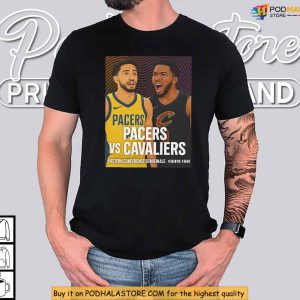 Indiana Pacers Vs Cleveland Cavaliers Shirt Featuring Semifinals Faceoff