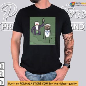 Joker Style Jokic Meets OKC Star Shai Gilgeous-Alexander Shirt Meme Drop