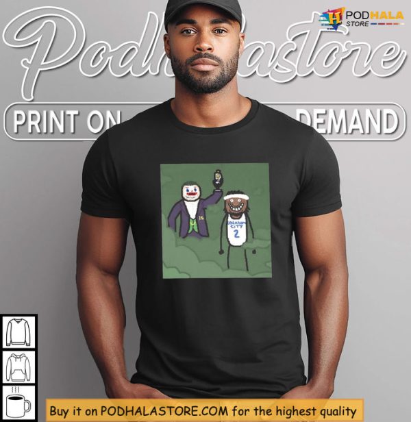 Joker Style Jokic Meets OKC Star Shai Gilgeous-Alexander Shirt Meme Drop