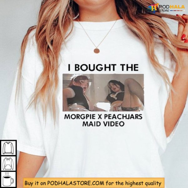 Morgpie x Peachjars Viral Confession Shirt, Lewd Meme Collector Drop