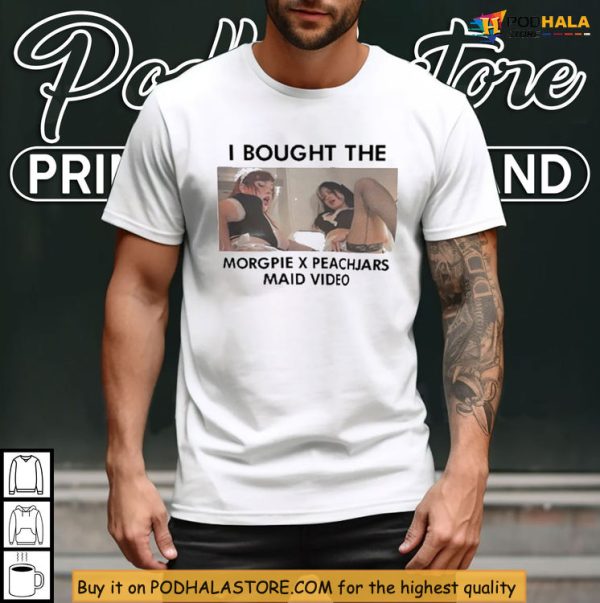 Morgpie x Peachjars Viral Confession Shirt, Lewd Meme Collector Drop