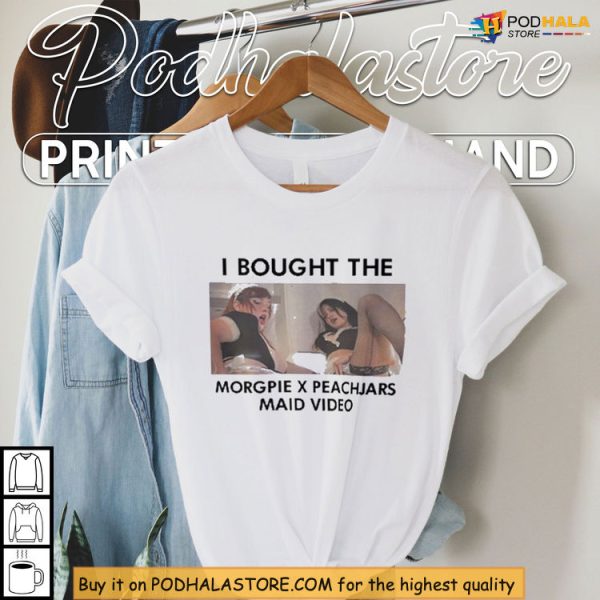 Morgpie x Peachjars Viral Confession Shirt, Lewd Meme Collector Drop