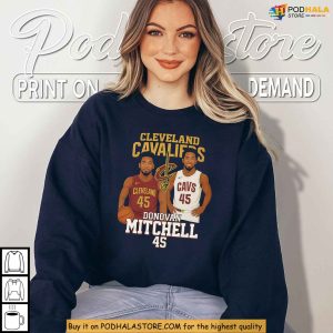 NBA Playoffs Star Donovan Mitchell Shirt, Cleveland Bold Player Look
