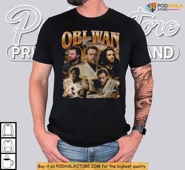 Obi-Wan Kenobi Shirt Celebrating Prequel Trilogy Legacy And Star Wars Lore