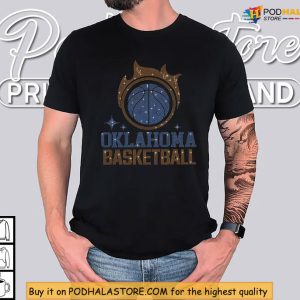 Oklahoma Basketball Shirt Drenched In Sparkle For Thunder Fan Apparel 2
