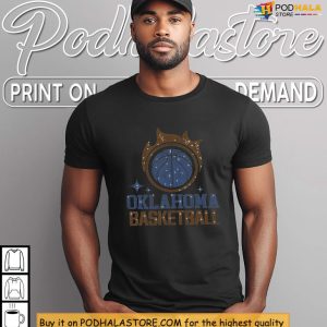 Oklahoma Basketball Shirt Drenched In Sparkle For Thunder Fan Apparel 4