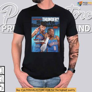 Oklahoma City Thunder Youth Surge Shirt Chet Holmgren Jalen Williams NBA 2