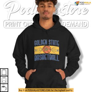 Retro Golden State Basketball Shirt For NBA Playoffs Fans 2025 3