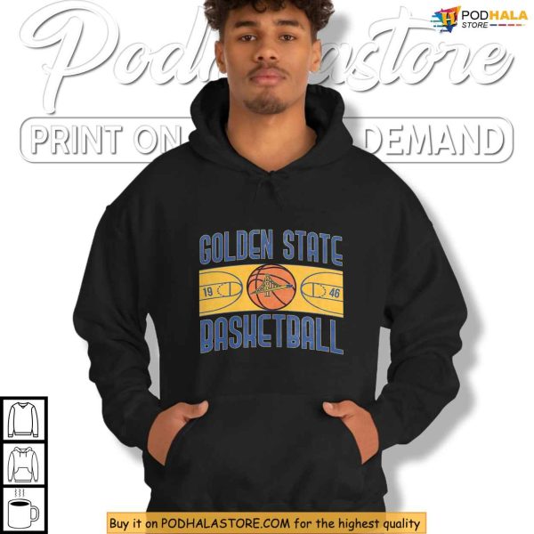 Retro Golden State Basketball Shirt For NBA Playoffs Fans 2025