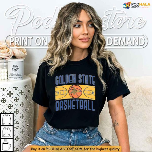 Retro Golden State Basketball Shirt For NBA Playoffs Fans 2025