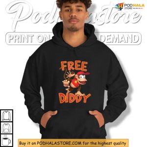 Retro Inspired Free Diddy Shirt Meme Game Art For Gaming Fans 4