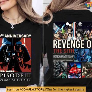 Revenge Of The Sith Shirt, Celebrating 20 Years Of Anakin’s Fall To Darkness