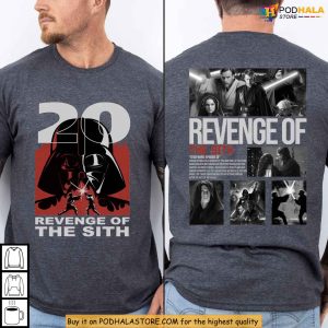 Revenge Of The Sith Shirt, Movie Anniversary Tee, Star Wars 2005 Classic