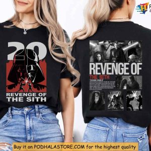 Revenge Of The Sith Shirt Movie Anniversary Tee Star Wars 2005 Classic 2