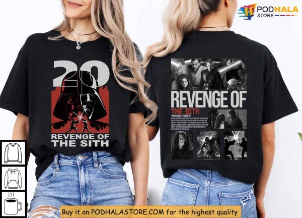 Revenge Of The Sith Shirt, Movie Anniversary Tee, Star Wars 2005 Classic