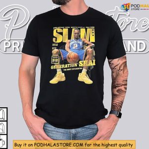 SGA Shirt Tribute To Slam Magazine Cover OKC Thunder Basketball Culture 3
