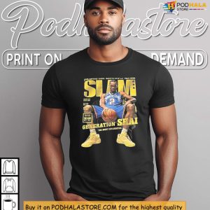 SGA Shirt Tribute To Slam Magazine Cover OKC Thunder Basketball Culture 4