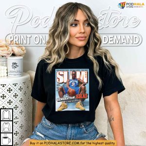 Shai Gilgeous Alexander Shirt Slam Cover Vibes Basketball Streetwear Tribute 3