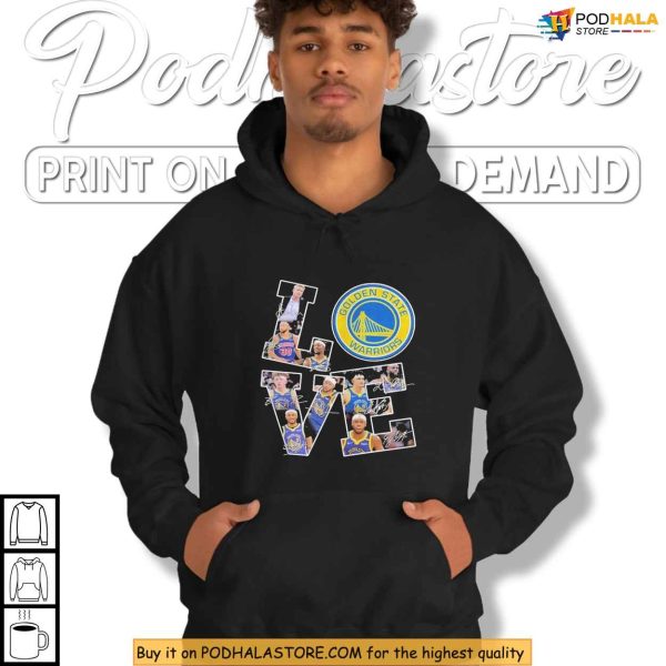 Show Your Love For Legends In This Golden State Warriors Signatures Shirt