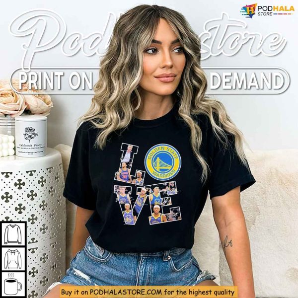 Show Your Love For Legends In This Golden State Warriors Signatures Shirt