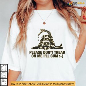 Snake Emoji Please Dont Flag Me Shirt, Irony Political Meme Humor