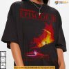 Star Wars Shirt Featuring Mustafar Battle, Episode III Design for Movie Fans