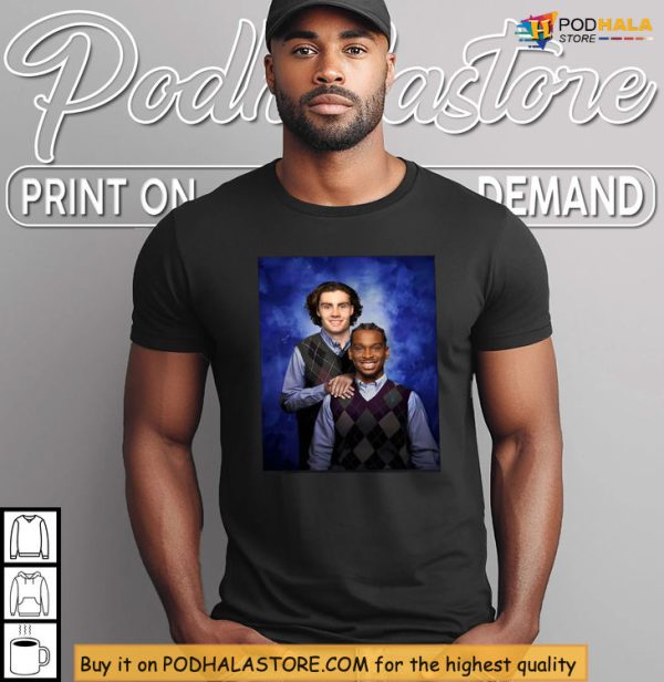 Step Brothers Shirt With OKC Duo, Josh Giddey and SGA Meme Basketball Art