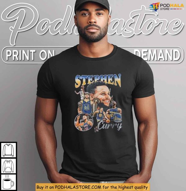 Stephen Curry Shirt With Legendary Golden State Warriors Artwork