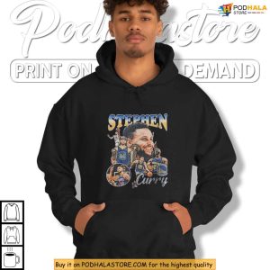 Stephen Curry Shirt With Legendary Golden State Warriors Artwork 4