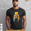 Super Saiyan Mode Goku Curry Shirt Inspired By NBA And Anime Fandom