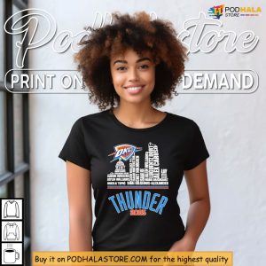 Thunder 2025 Shirt Honors OKC Team Pride Skyline Design And MVP Drive 4