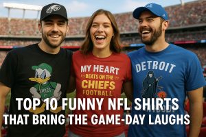 Top 10 Funny NFL Shirts That Bring the Game Day Laughs