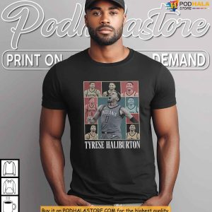 Tyrese Haliburton Shirt Inspired By Indiana Pacers Basketball Legacy
