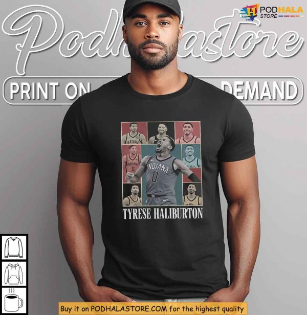 Tyrese Haliburton Shirt Inspired By Indiana Pacers Basketball Legacy